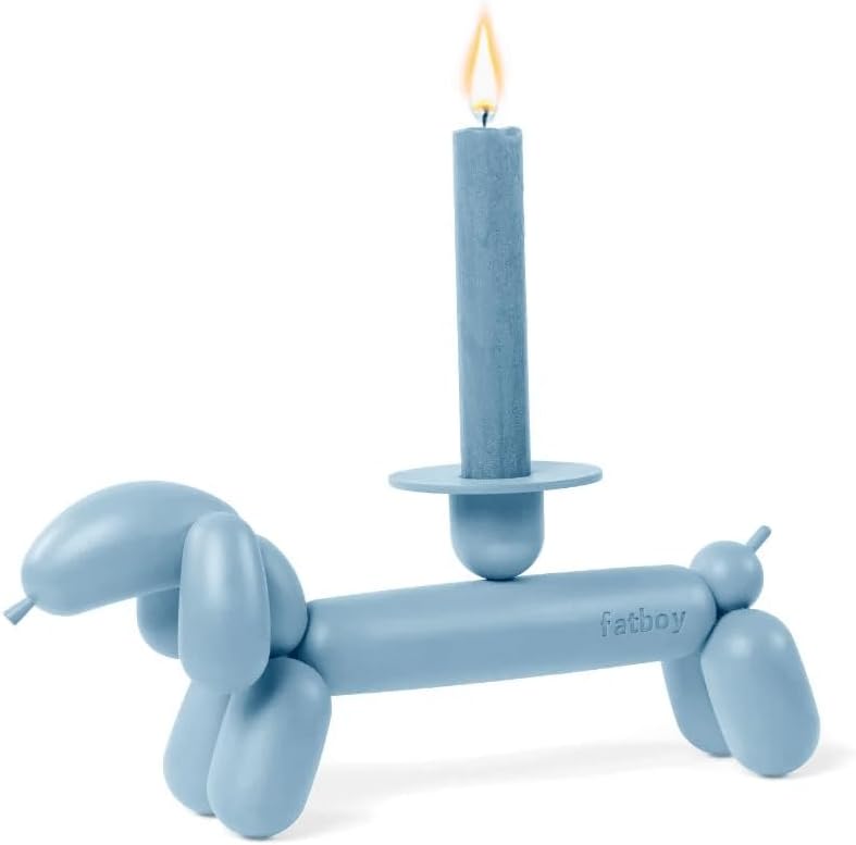 Fatboy Can-dog Candle Holder – Wave Blue | Indoor Decorative Candle Stand | Modern Home & Table Decor | 10.7 x 28.5 x 8.2 cm | Stylish & Elegant Lighting Accessory - Image 2